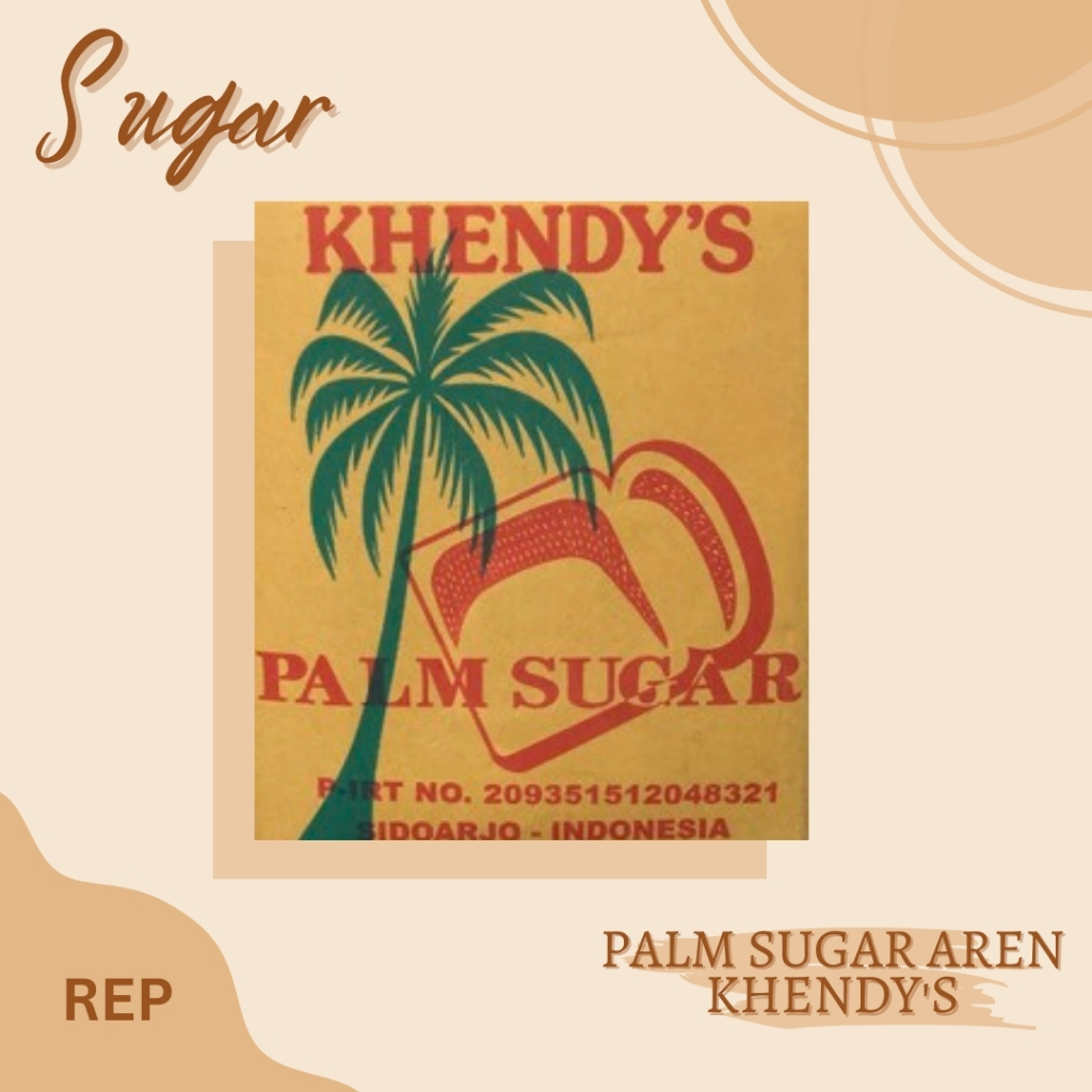 

SUGAR | GULA AREN | GULA MERAH TEBU | PALM SUGAR AREN KHENDY'S 250GR