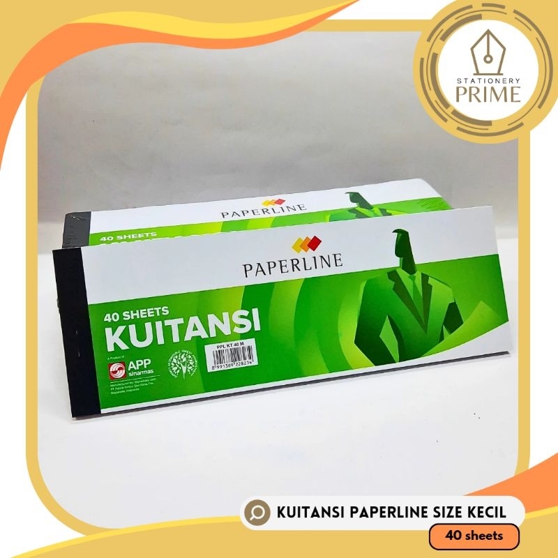 

Buku Kuitansi / Kwitansi Paperline Kecil Mini (1 Pack isi 10 buku)