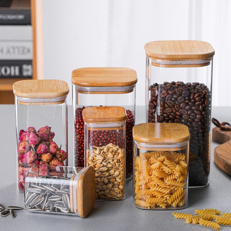 Toples Kaca Toples Kaca Kedap Catalina EDA-04100 Glass Storage Jar