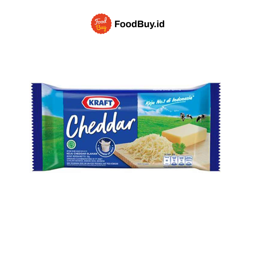 

Keju Kraft Cheddar 70gr