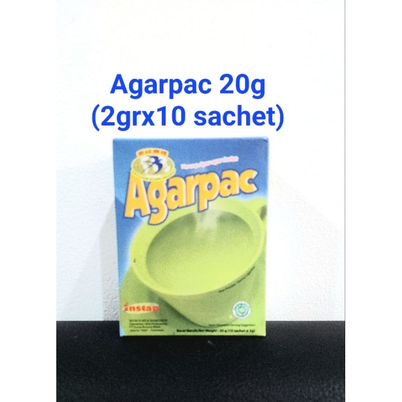 

Swallow Globe Agarpac 20 g 10 sachet x 2g 2g 20g Agar Drink High Fiber tepung agar agar Instan tinggi serat