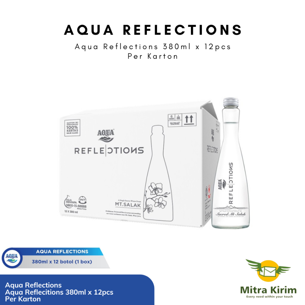 

Aqua Reflections 380ml x 12pcs