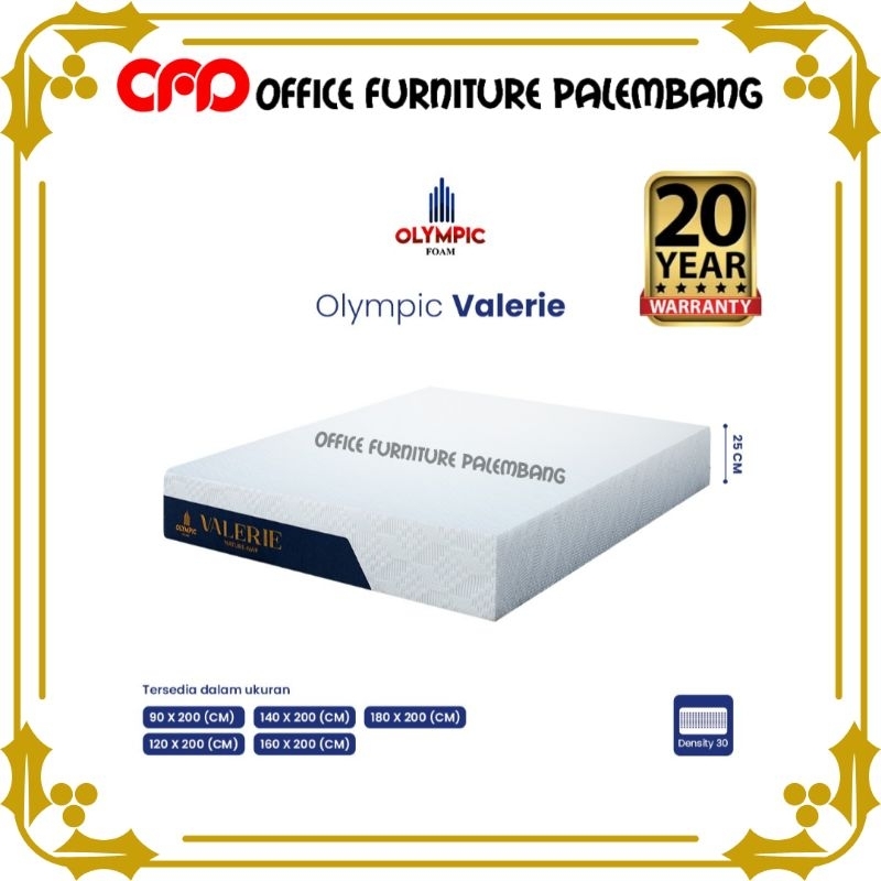 kasur busa olympic VALERIE density 30 matras foam original garansi 20 tahun