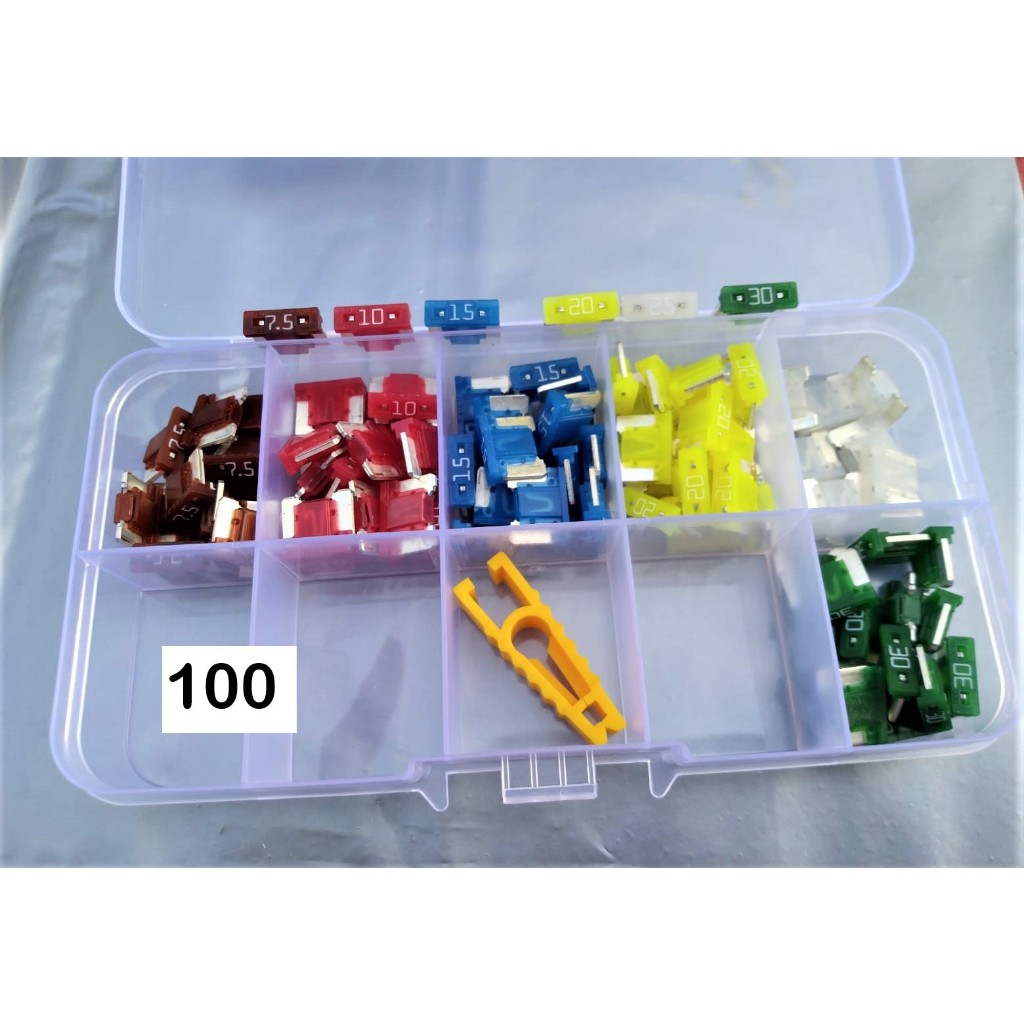 100 Fuse micro innova terios calya expander brio  kaki pendek sekring mobil original