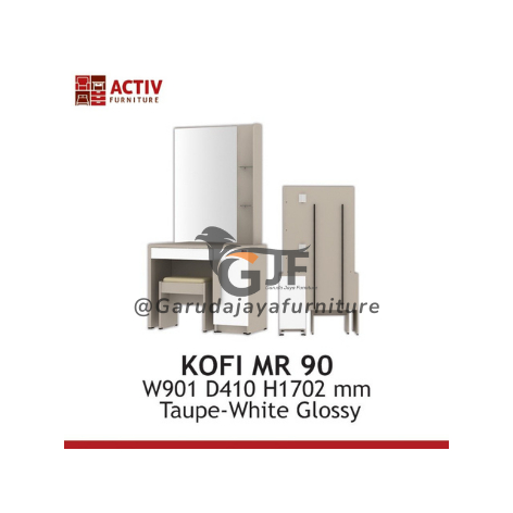 MEJA RIAS PREMIUM / MEJA RIAS MODERN TERBARU MINIMALIS MERK ACTIV KOFI MR 90