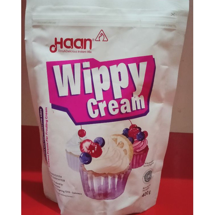 

Haan Wippy Cream 400gr POUCH