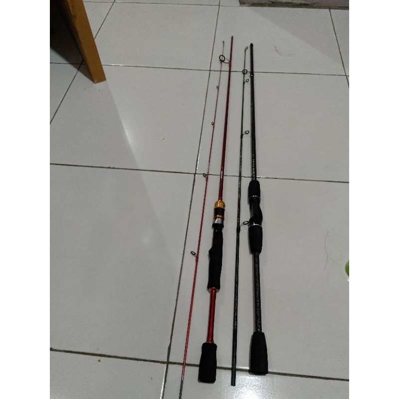 Joran Pancing Kaizen UL dan Xul Kaizen kurosaki spinninh road solid tip carbon / Joran Wisin full se
