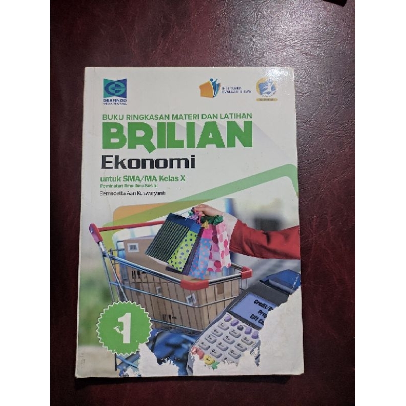 

Buku Brilian Ekonomi kelas 10 SMA Kurikulum Merdeka [BEKAS]