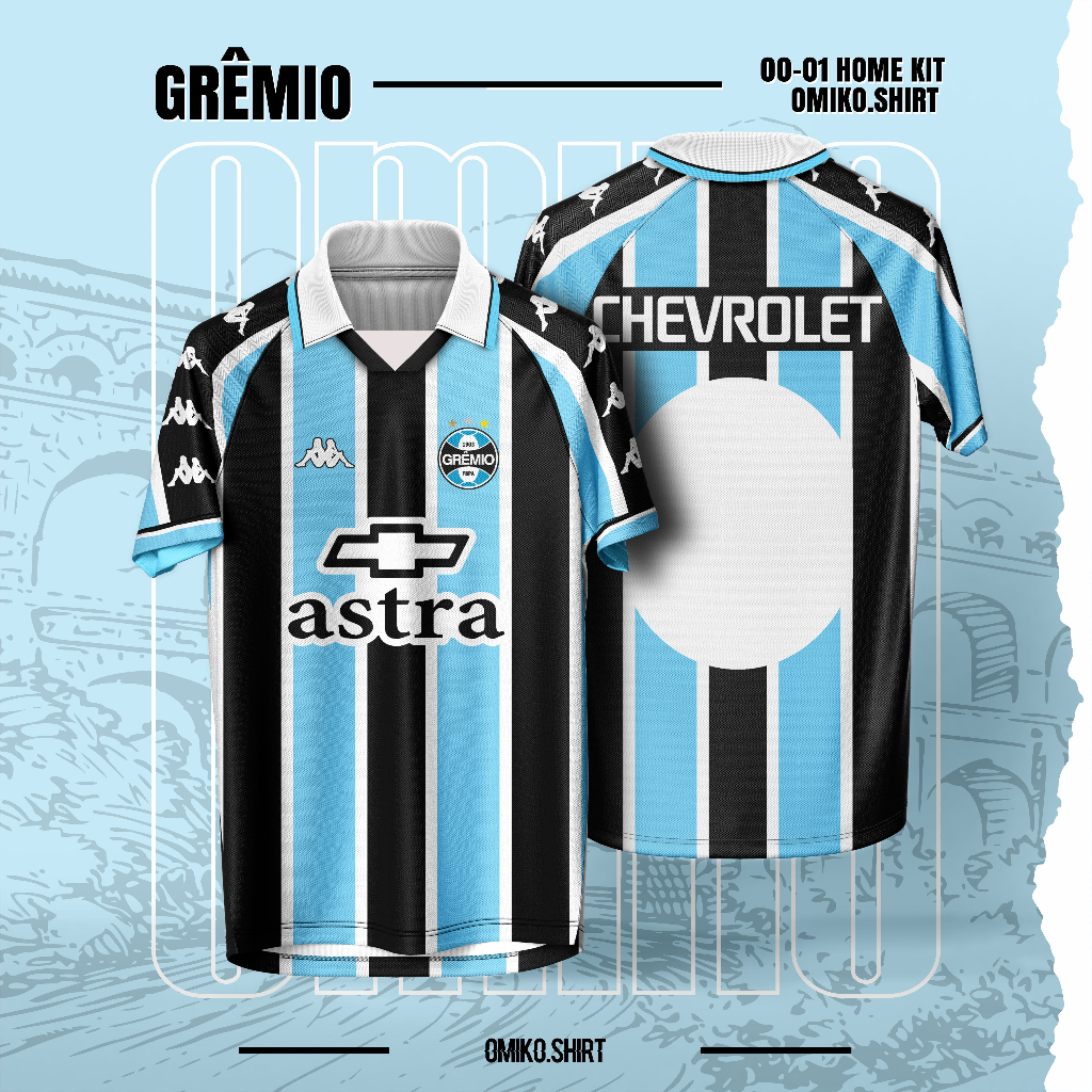 Jersy Gremio 2000-2001 Away Kit