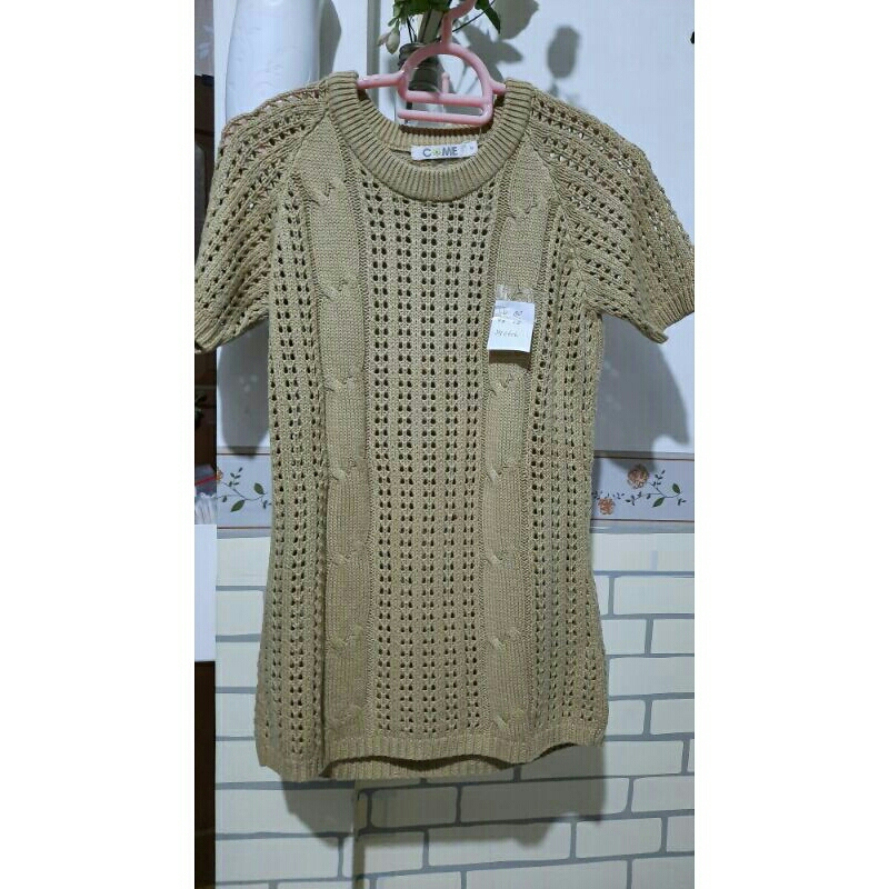 Come rajut blouse PL