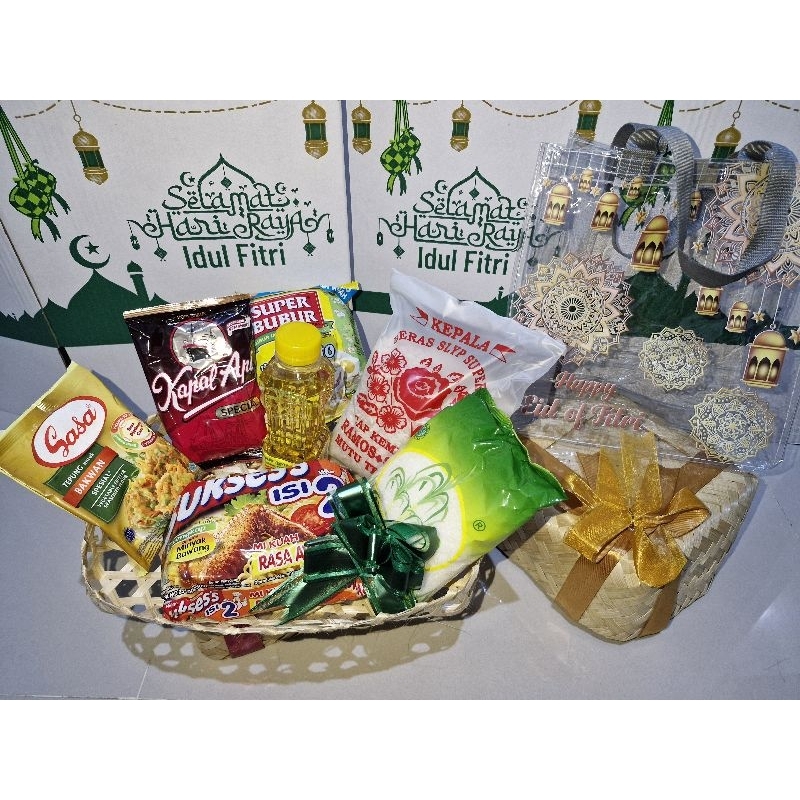 

READY! PARCEL SEMBAKO MUBARAK /HAMPERS MURAH/HADIAH LEBARAN (Paket RAMADHAN) / DIJAMIN MURAH!