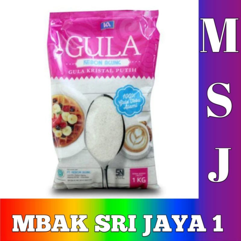 

Gula KEBON AGUNG Kemasan 1Kg.