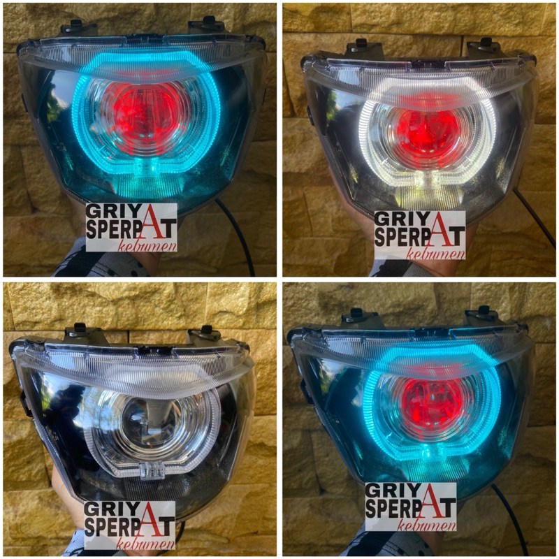 REFLEKTOR LAMPU DEPAN YAMAHA MIO J MIO GT BILED LED