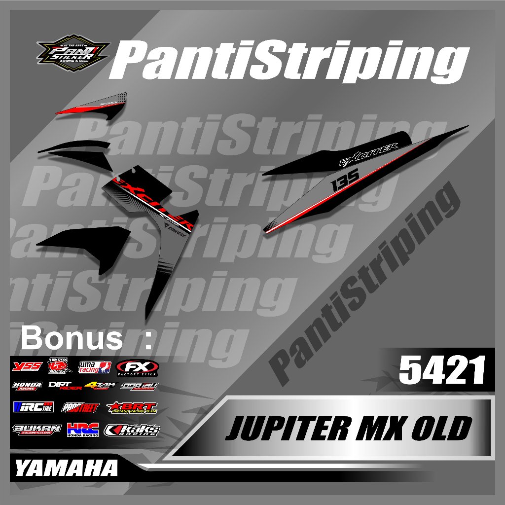 STRIPING STIKER STANDART VARIO TECHNO 125 VIRAL- SKOTLET DECAL LIS BODY MOTOR VARIO TECHNO 5 BISA CO