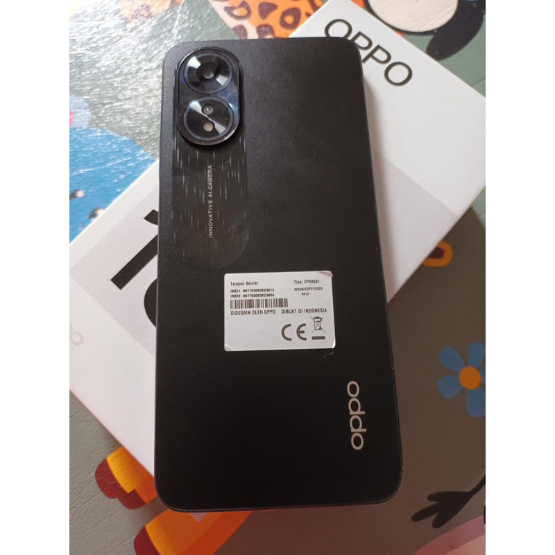 HP OPPO A18 RAM 4+4/128 / HP SECOND OPPO A18