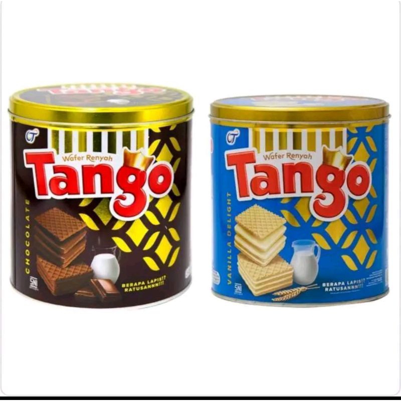 

Tango Wafer Kaleng Rasa Coklat & Vanila 270 gr