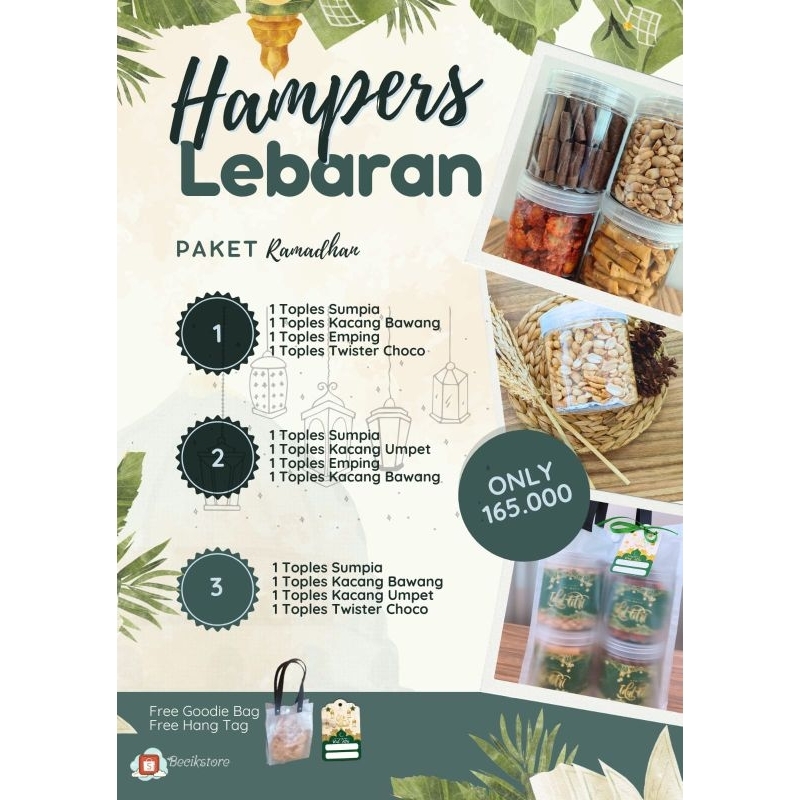 

Hampers Lebaran Paket Ramadhan