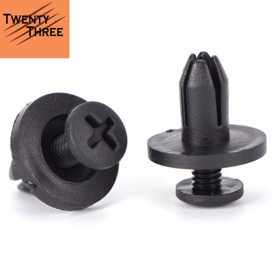 Klip baut kancing rivet body mobil motor 6mm retainer bemper fender