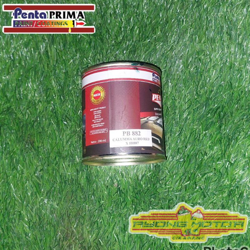 Cat Penta Oto/Cat Duco PU Bunglon PB 882 Calumma Auro Red 200 Gr
