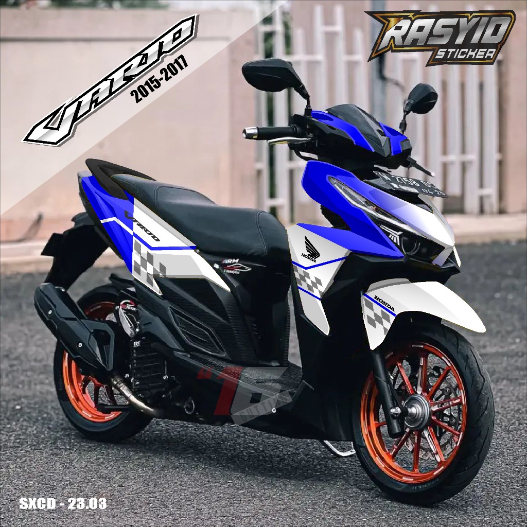 COD Decal Sticker Motor Honda Vario LED 125 150 Old Lama 2015 2016 2017 Sticker Full Body Vario Led 