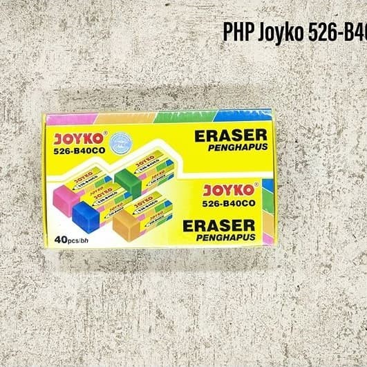 

penghapus Joyko kecil warna 526B40CO