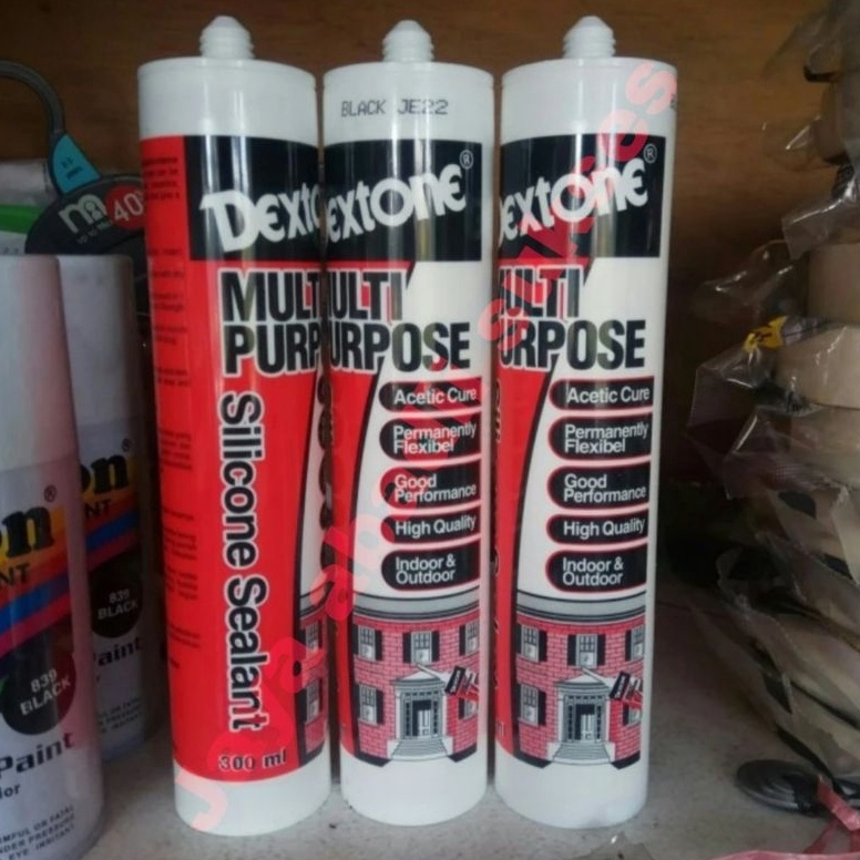 TREN TERBARU silicone sealant dextone  sealant multipurpose dextone  lem kaca dextone  lem kaca seal
