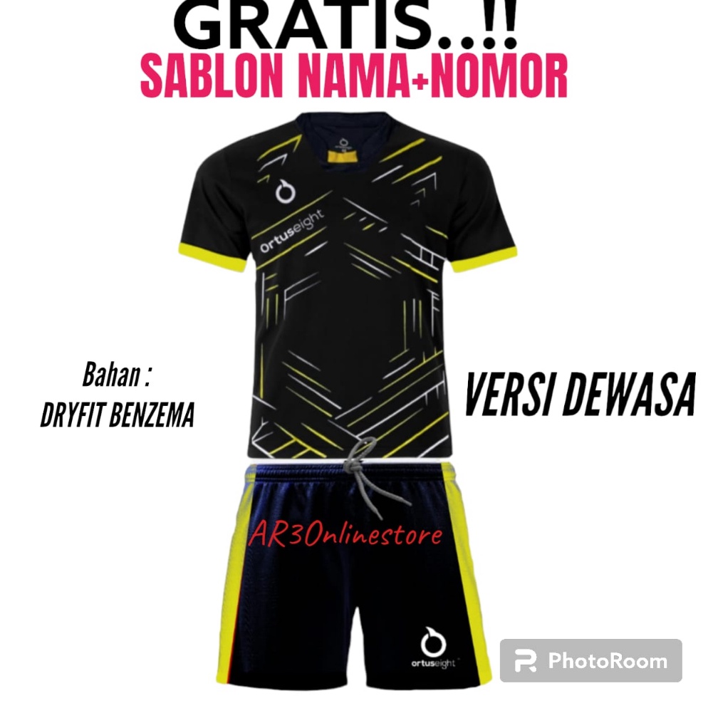 Harga Spesial  GRATISS SABLON  Jersey olahraga priawanita jersey bola jersey futsal terbaru satu set