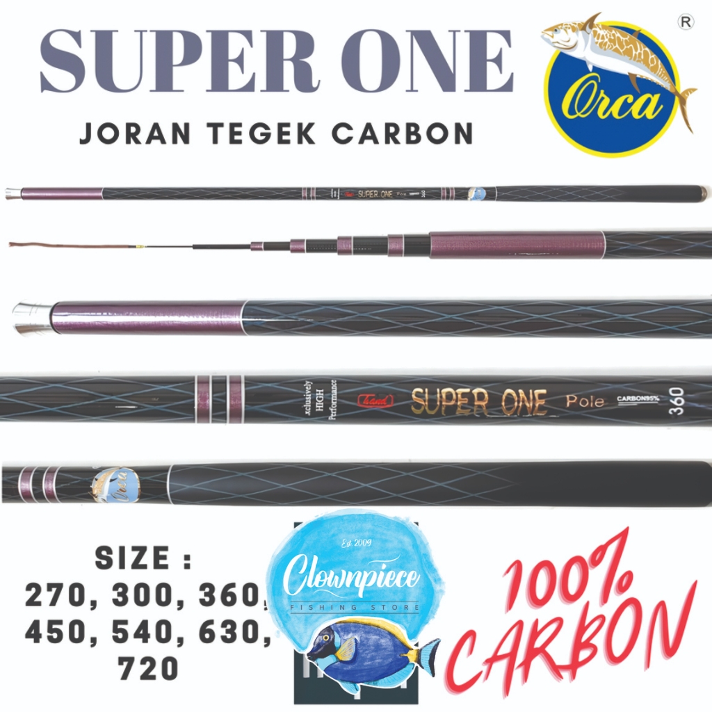 Joran Tegek Orca Super One / Joran Pancing Orca Super One / Joran Tegek Pancing Orca Super One / Teg