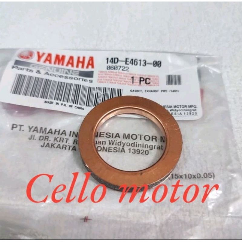 Paking kenalpot knalpot Nouvo Mio sporty Mio smile Mio soul Fino carbu original