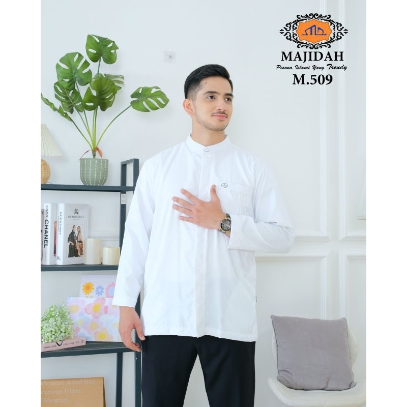Baju Koko majidah M 509/baju Koko majidah lengan panjang
