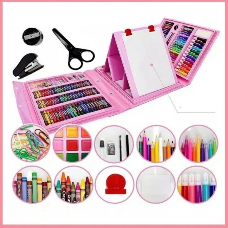 

Murah art set 28 pensil warna crayon set indihe 8KN