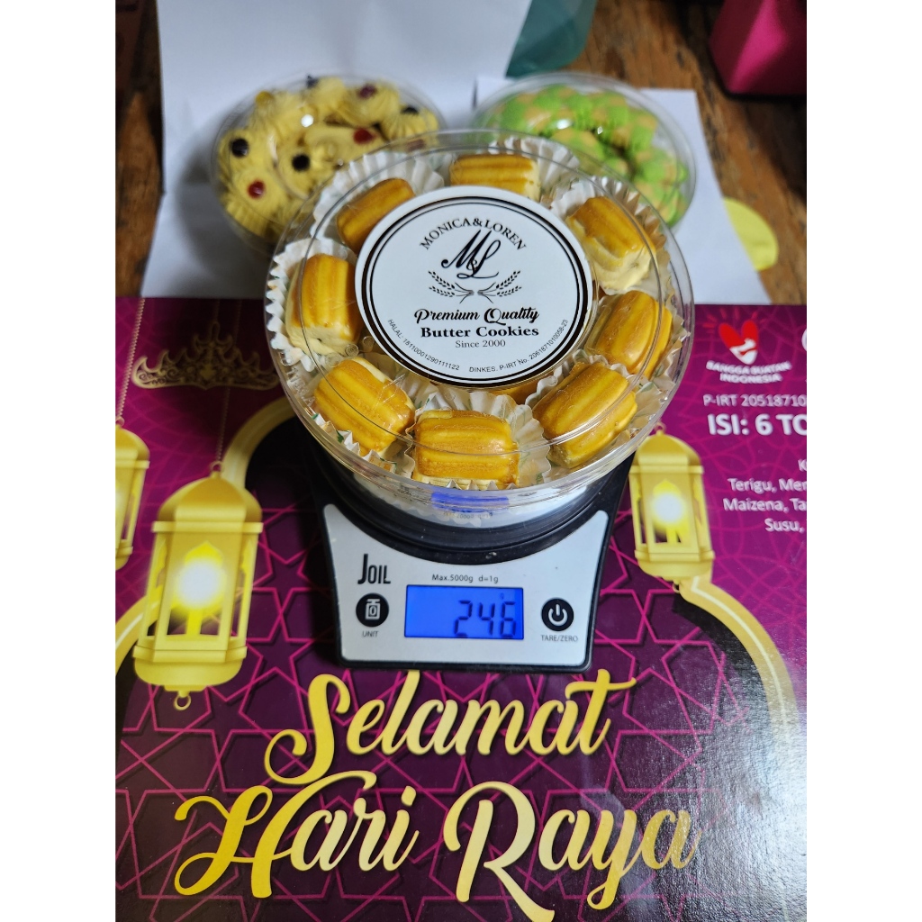 

Kue Kering Lebaran Monica Loren Premium Paket Reguler Satuan