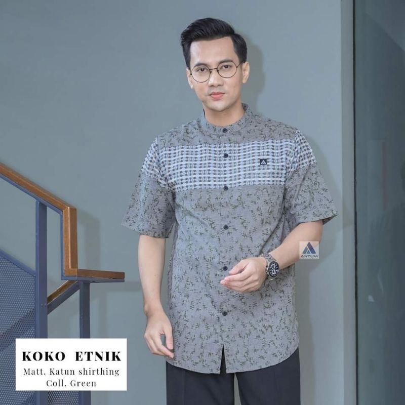 Koko Baju Muslim Pria Etnik by Antum