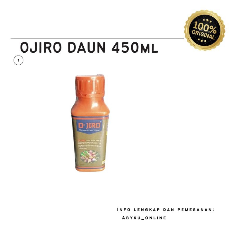 O-JIRO 450ML Pembesar Umbi Dan Buah