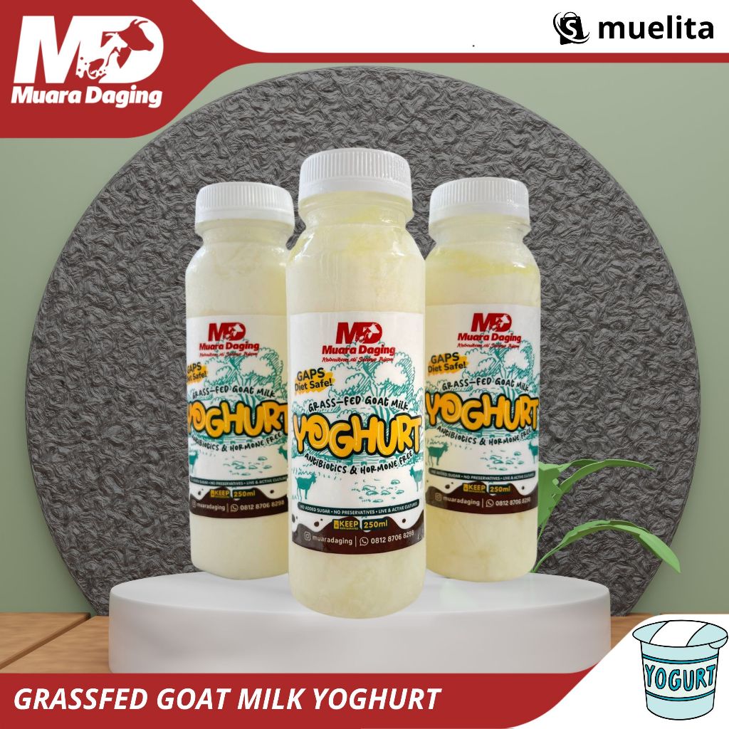 

GOAT MILK YOGHURT - TERBUAT DARI SUSU KAMBING GRASSFED