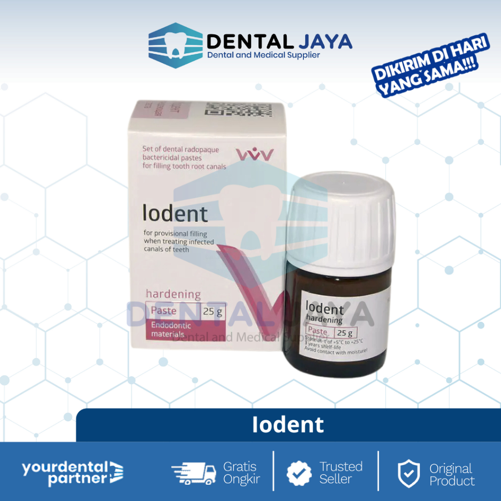 Dental Jaya Iodent // Iodoform paste // MUMIFIKASI