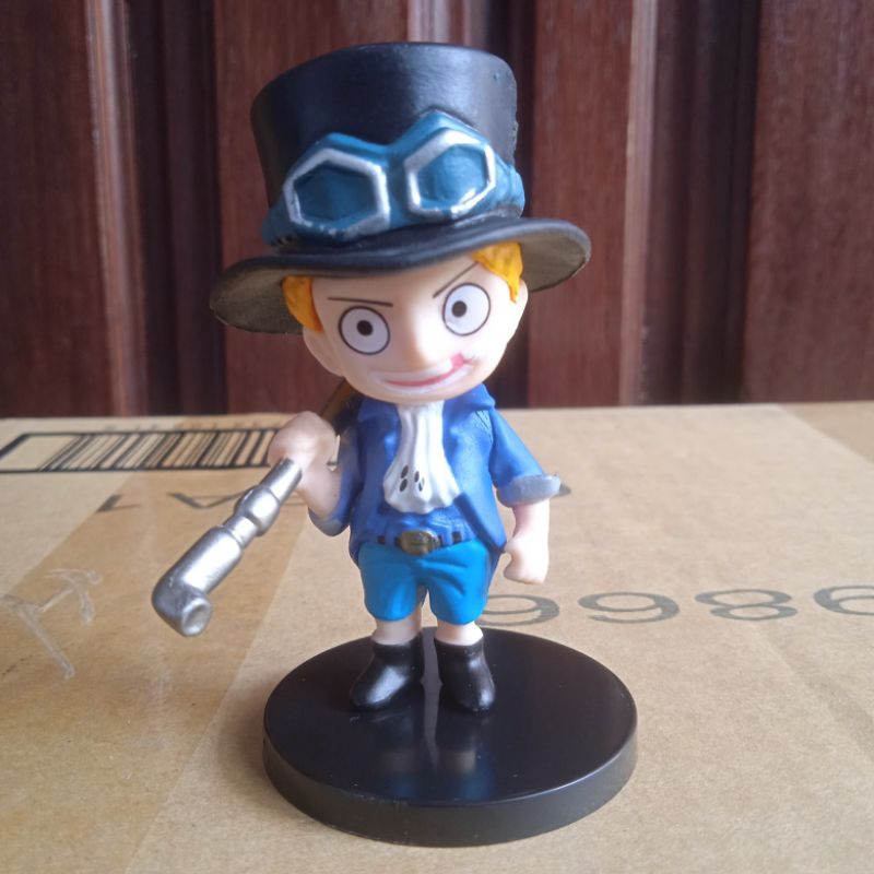 action figure one piece sabo figur WCF kid kecil bootleg kws