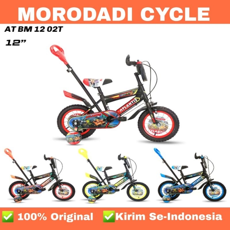 Sepeda Anak BMX 12 inch Atlantis Tongkat Stir