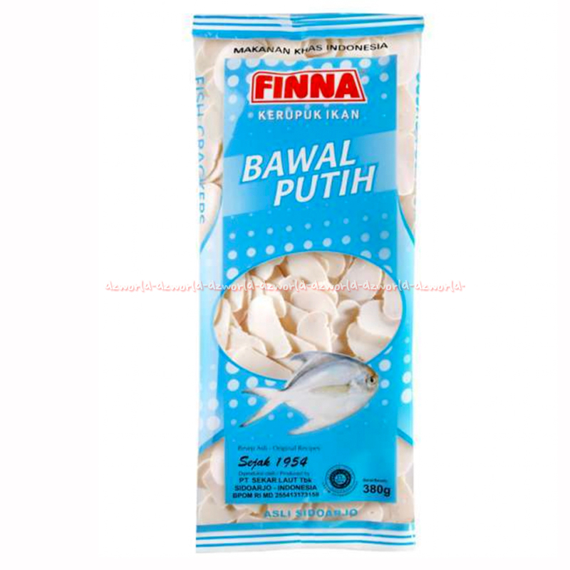 

Finna 380gr Kerupuk Ikan Bawal Putih Fish Cracker Kerupuk Fina