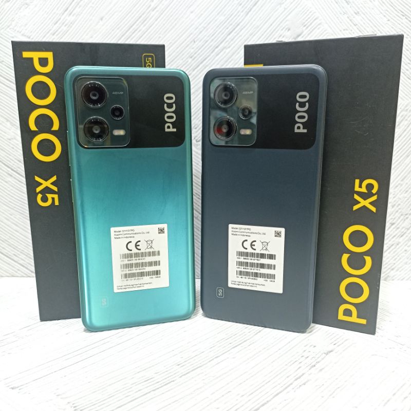 Poco X5 5G NFC 8/256 GB Handphone Second Fullset