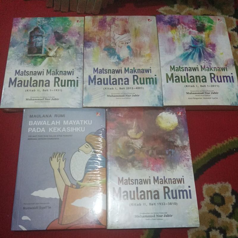 buku tasawuf Maulana Rumi matsnawi maknawi original