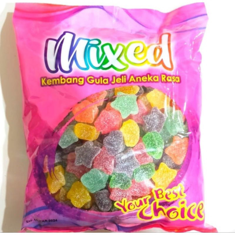 

Permen waisun fruit/ permen mix fruit/ mix jelly 1kg