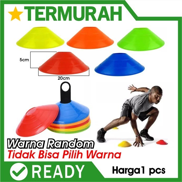 Cone Mangkuk Bola Kaki Futsal Training Latihan Kun Mangkok Marker / Cone Mangkuk Alat Olahraga Latihan / Cone Mangkuk Bola
