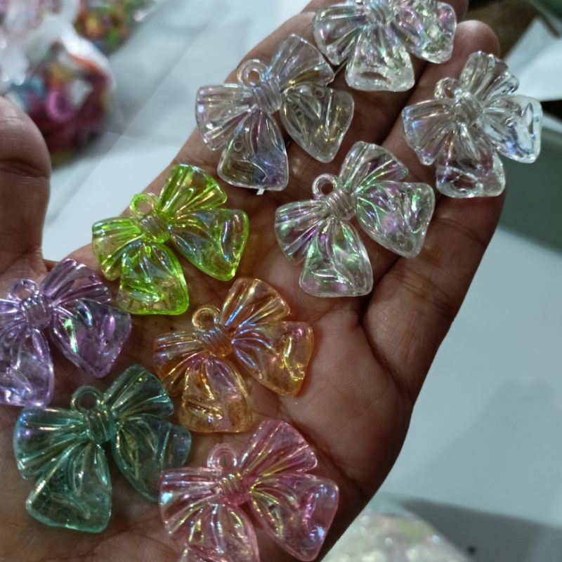 Manik Pita Transparan Gantung 20  gr