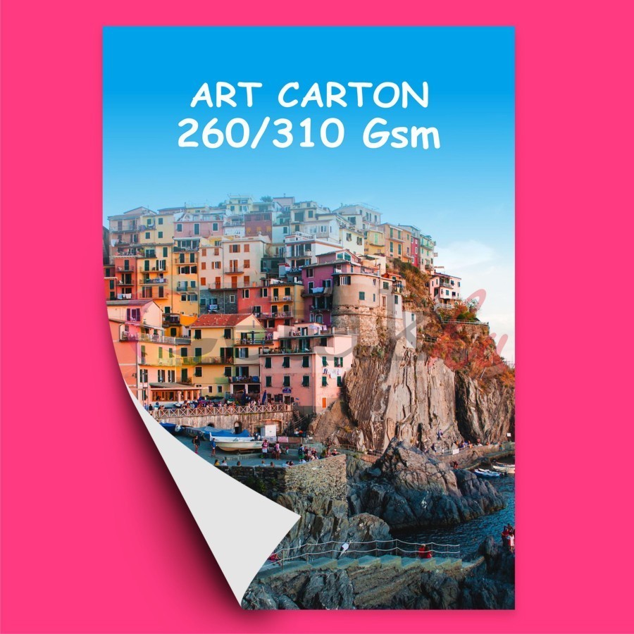 

Cetak Art Carton 260 Gsm Size A3+ (32,5 x 48,5 cm )BIJIAN