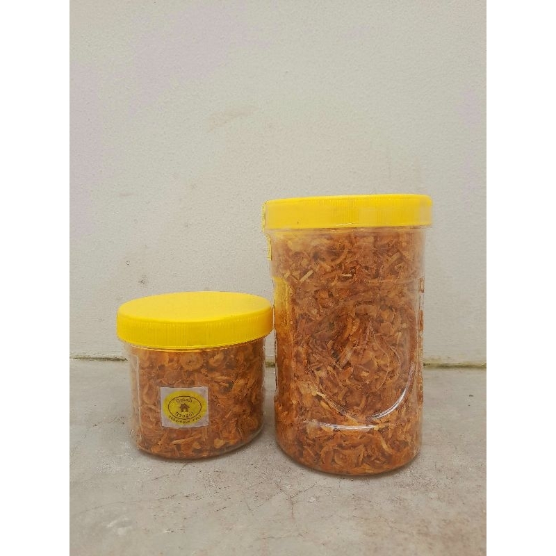 

Bawang Goreng Asli Solo Premium Renyah Tanpa Tepung 170 gram / Brambang Goreng Grade A++ Renyah Kriuk Original