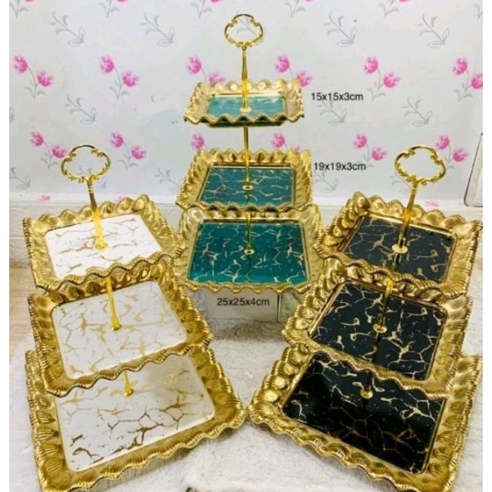 tempat kue 3 tingkat fiorenza marbel
