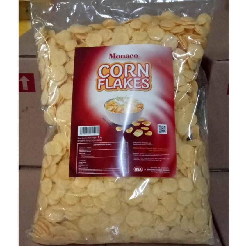 MONACO Corn flakes 1 Kg [ ASLI ]