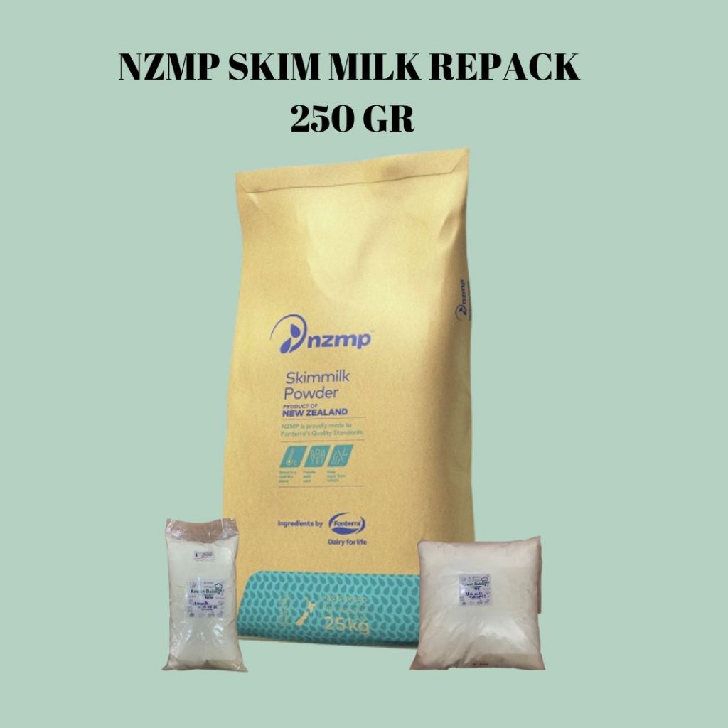 NZMP SKIM MILK REPACK 250GR Susu Bubuk Skim Kemasan Repackaging