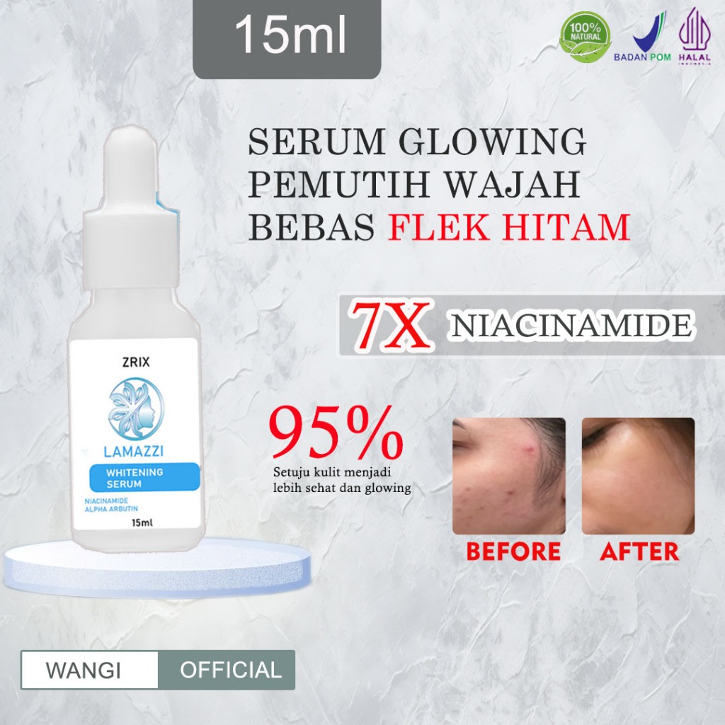 Serum Brightening Glow Up Pemutih Wajah Serum Whitening Glowing Brightening Serum Glow Up Mencerahka
